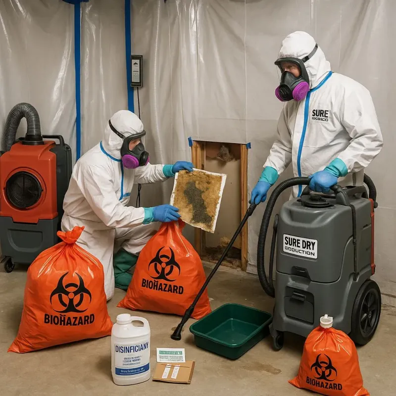 Contaminated Water Handling Protocols process in Bryan, TX