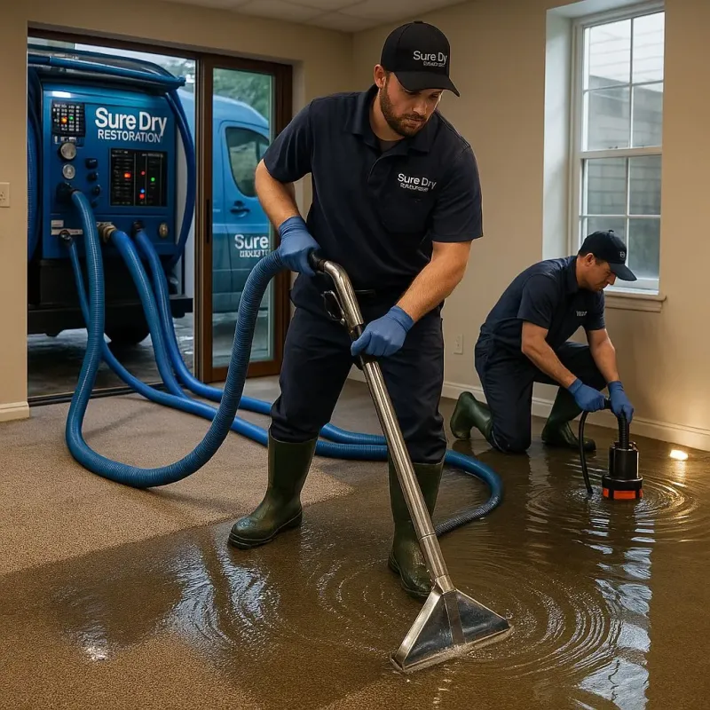 Water Extraction and Removal process in Bryan, TX